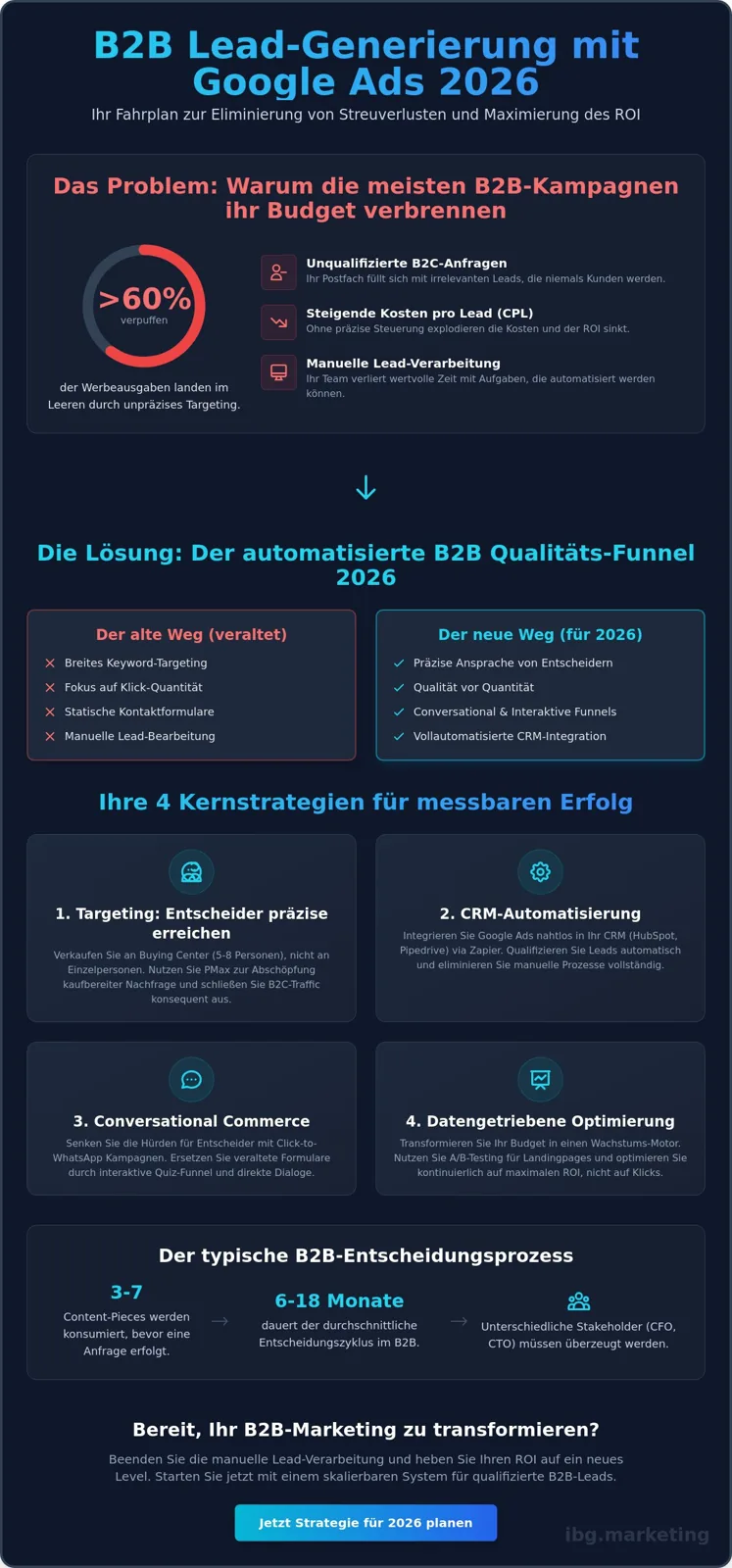Generating B2B leads with Google Ads